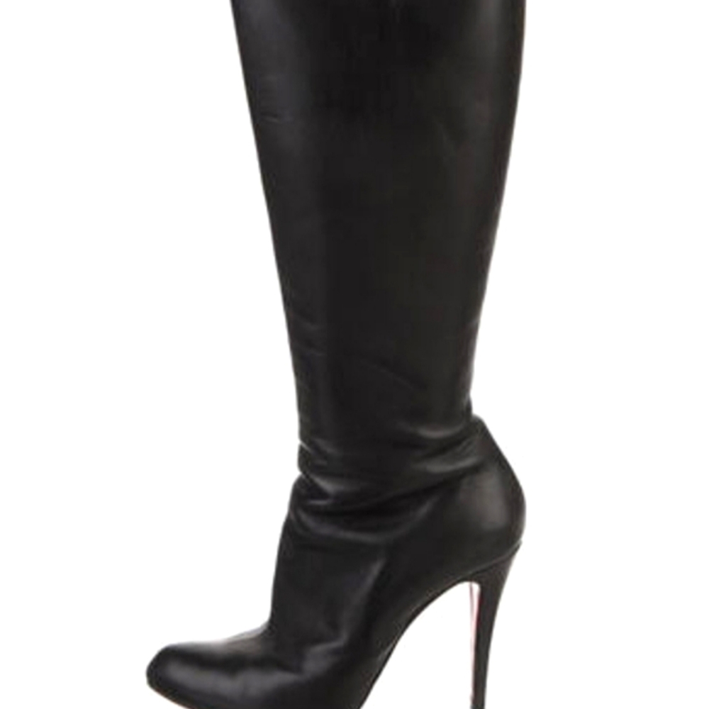 SOLD ON OTHER PLATFORM Christian Louboutin Leather Knee Boots